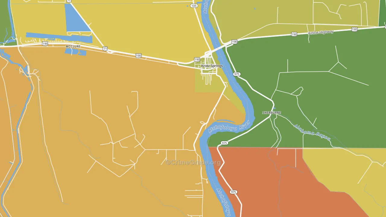 70750, LA Map of Vehicle Theft Rates
