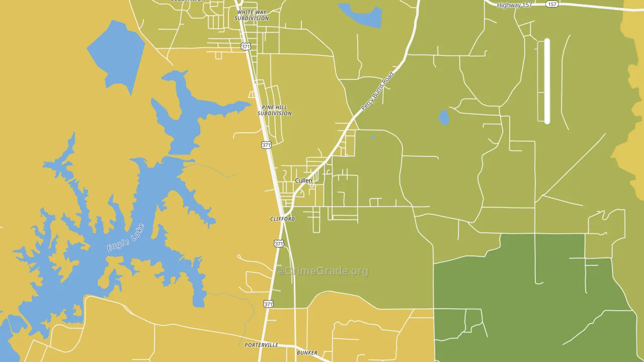71021, LA Map of Vehicle Theft Rates