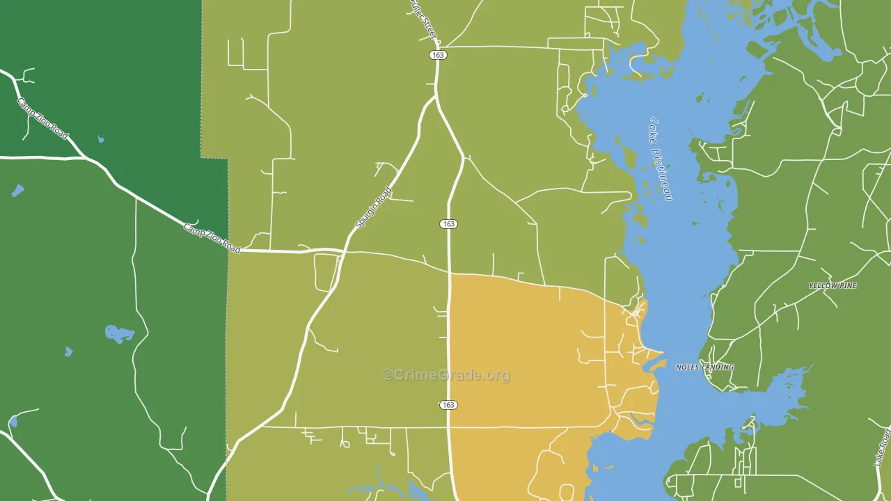 71023, LA Map of Vehicle Theft Rates