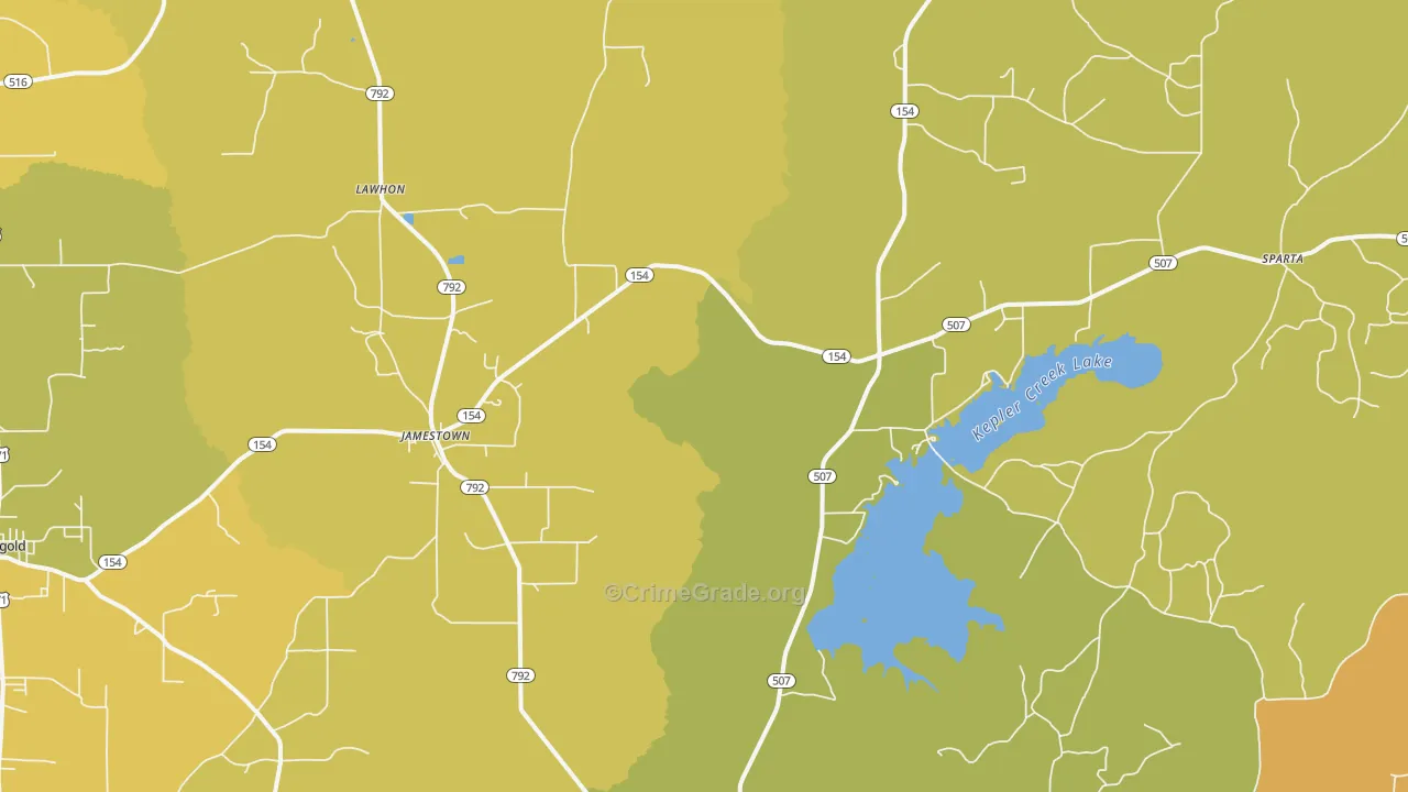 71045, LA Map of Vehicle Theft Rates