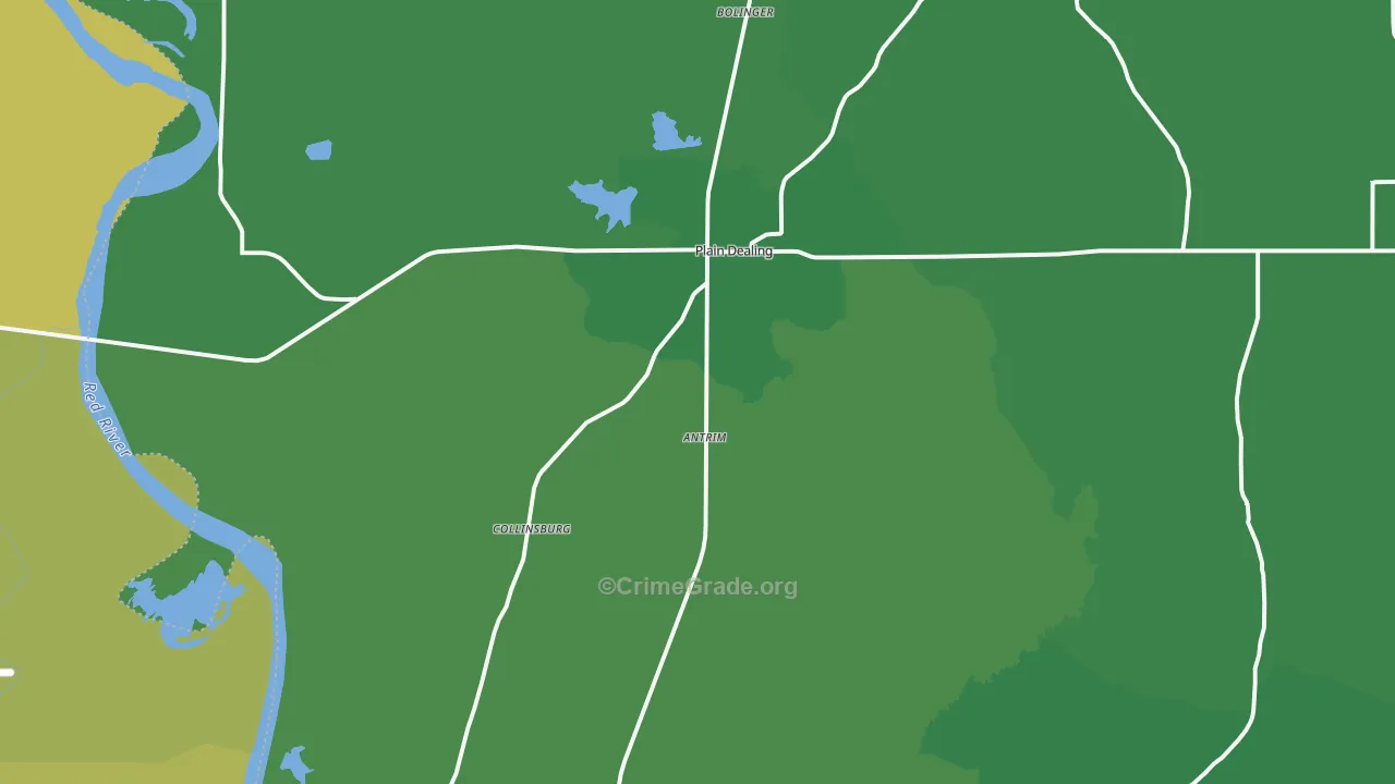 71064, LA Map of Vehicle Theft Rates