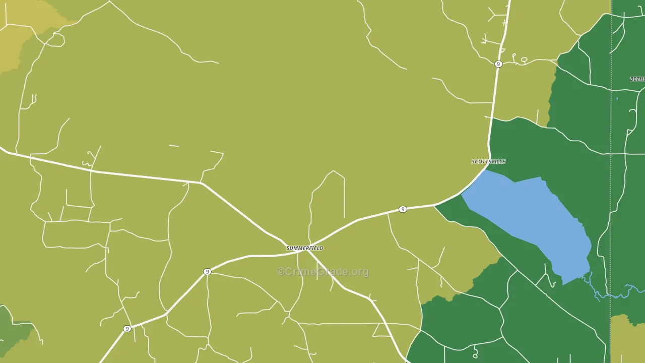 71079, LA Map of Vehicle Theft Rates