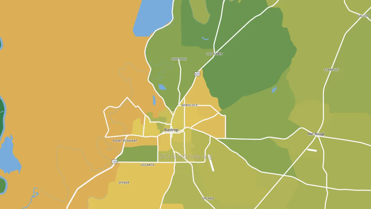 71220, LA Map of Vehicle Theft Rates