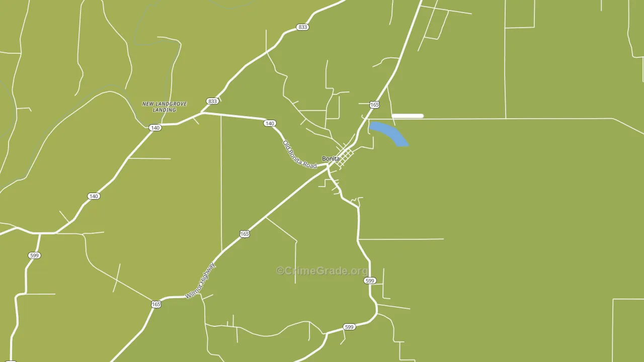 71223, LA Map of Vehicle Theft Rates