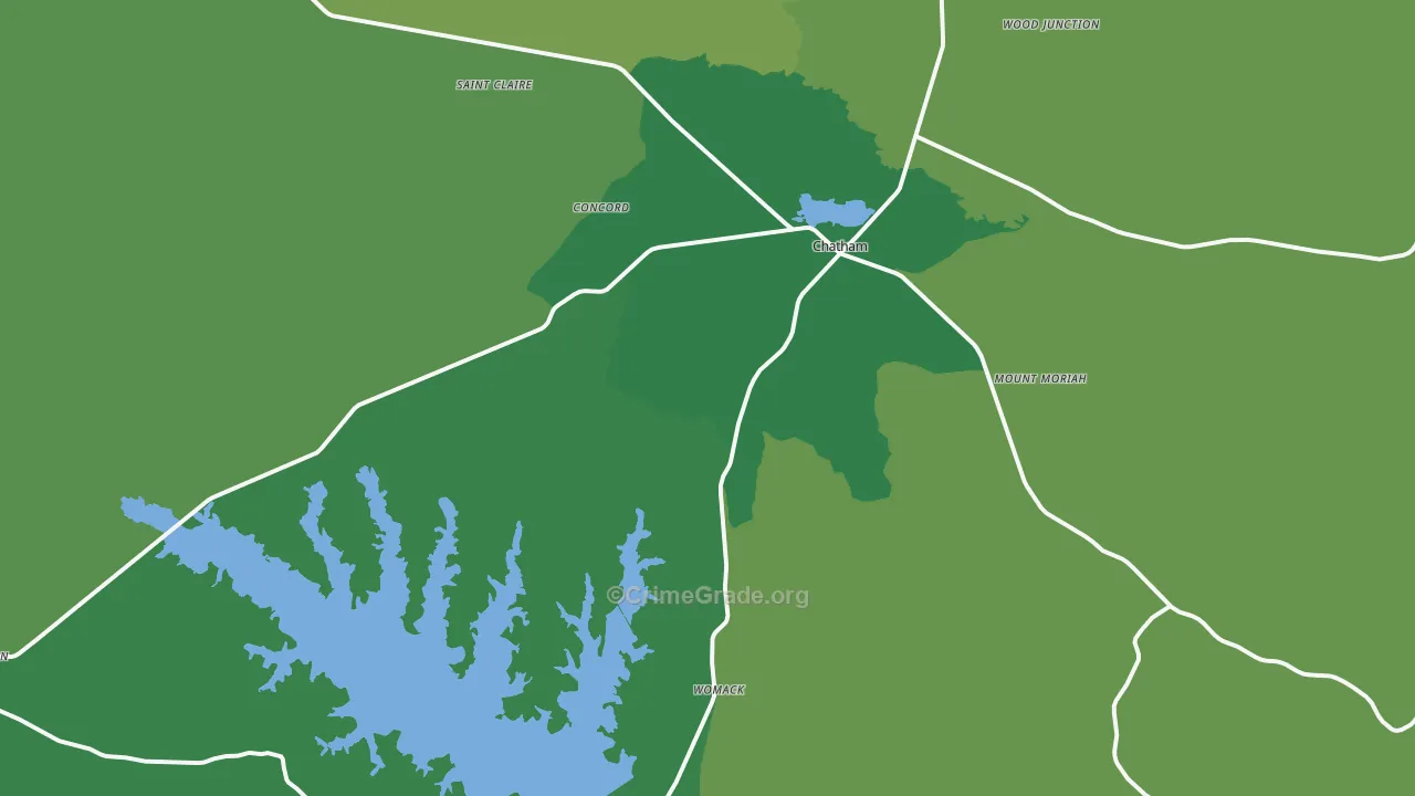 71226, LA Map of Vehicle Theft Rates