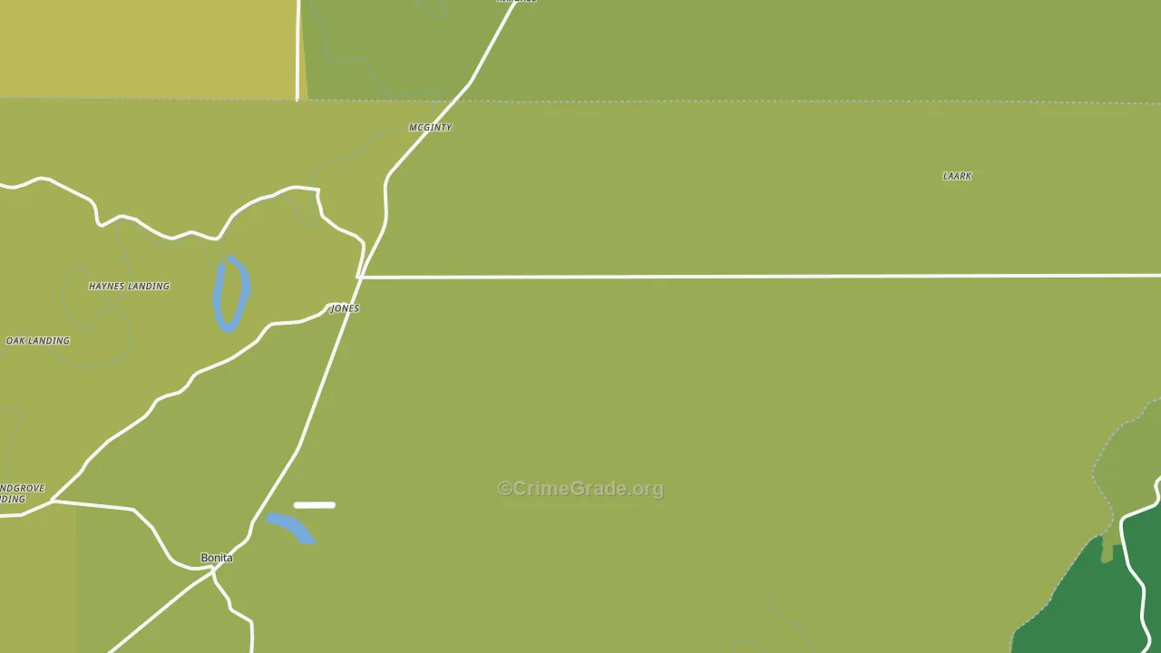 71250, LA Map of Vehicle Theft Rates