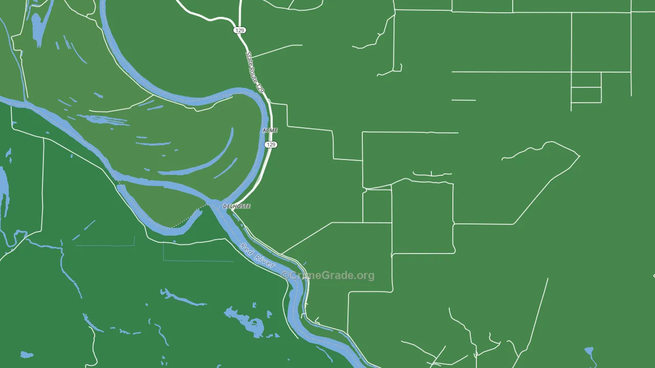 71316, LA Map of Vehicle Theft Rates