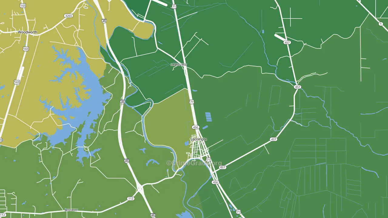 71346, LA Map of Vehicle Theft Rates