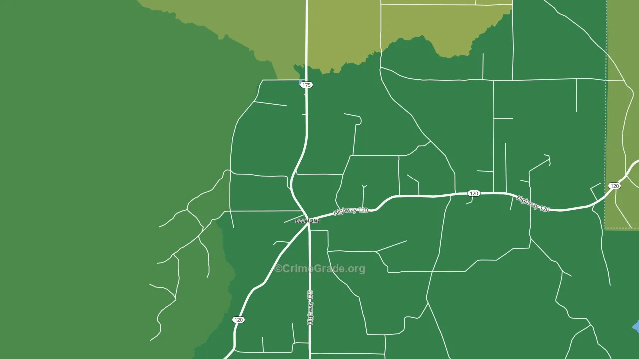 71406, LA Map of Vehicle Theft Rates