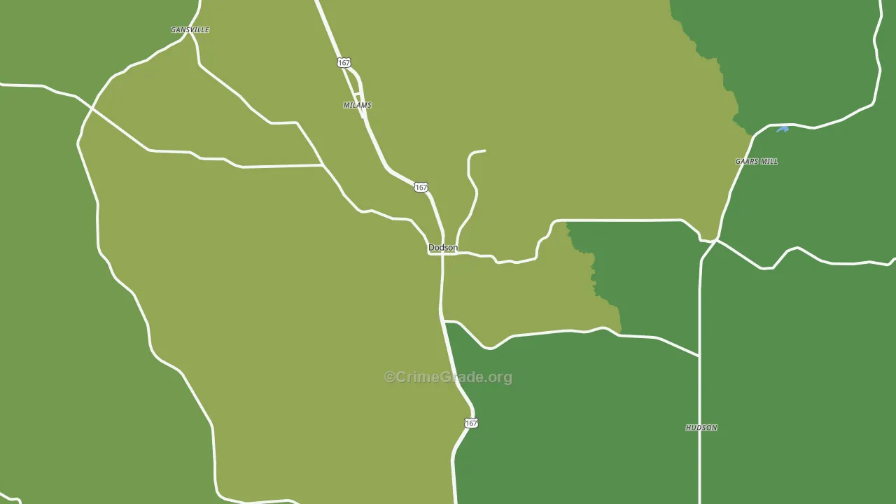 71422, LA Map of Vehicle Theft Rates