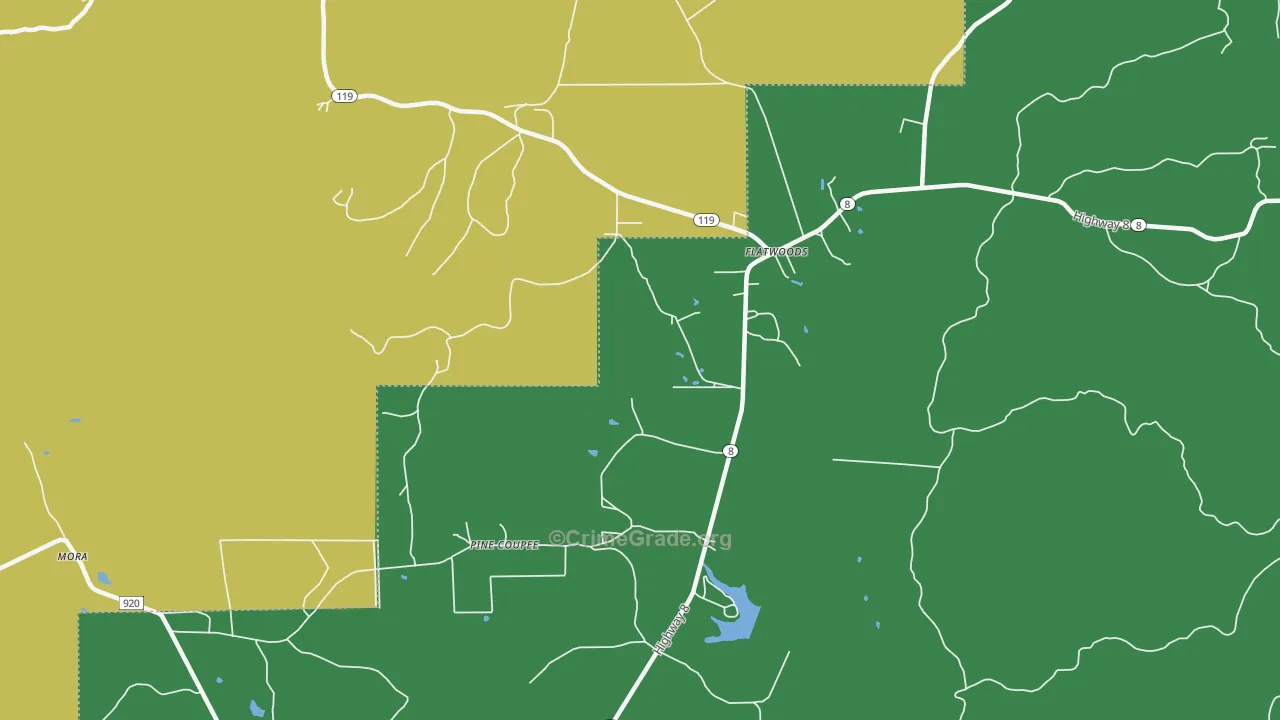 71427, LA Map of Vehicle Theft Rates
