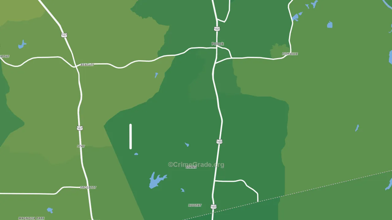 71467, LA Map of Vehicle Theft Rates