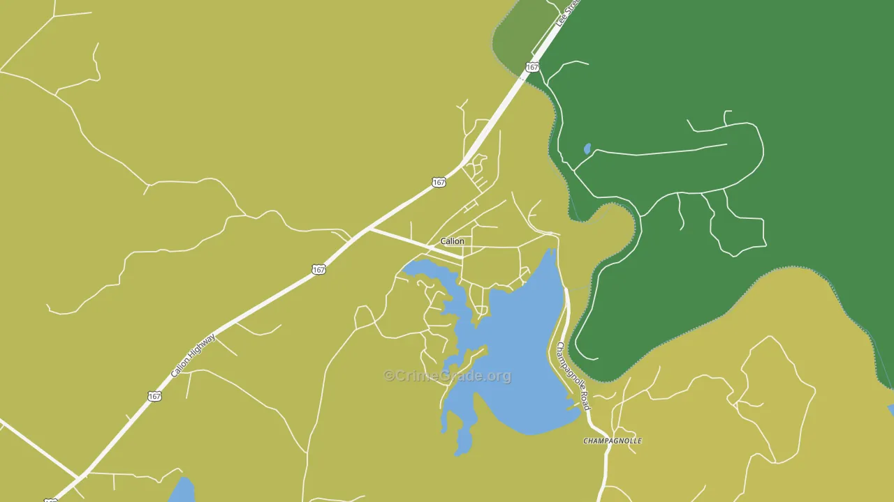 71724, AR Map of Vehicle Theft Rates