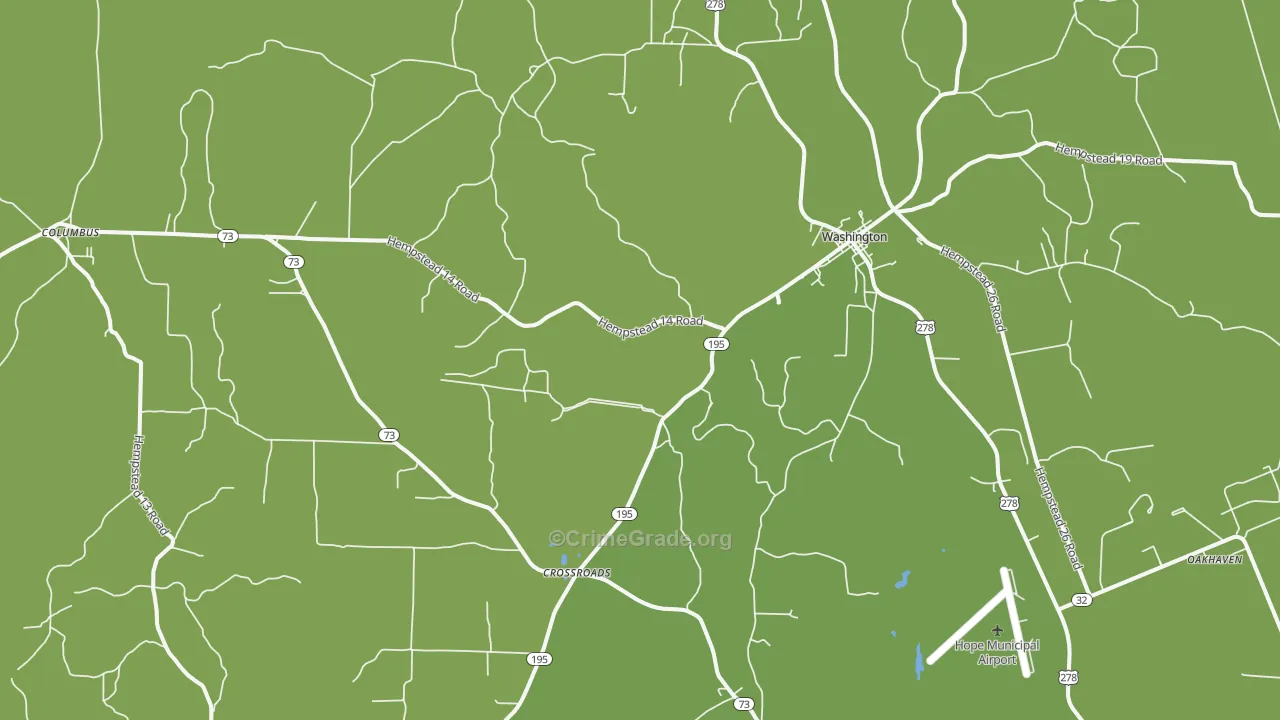 71862, AR Map of Vehicle Theft Rates