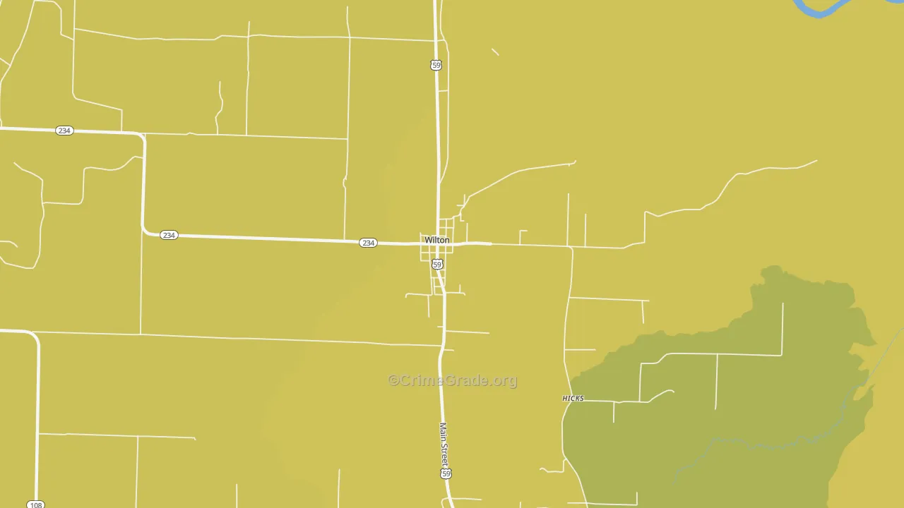 71865, AR Map of Vehicle Theft Rates