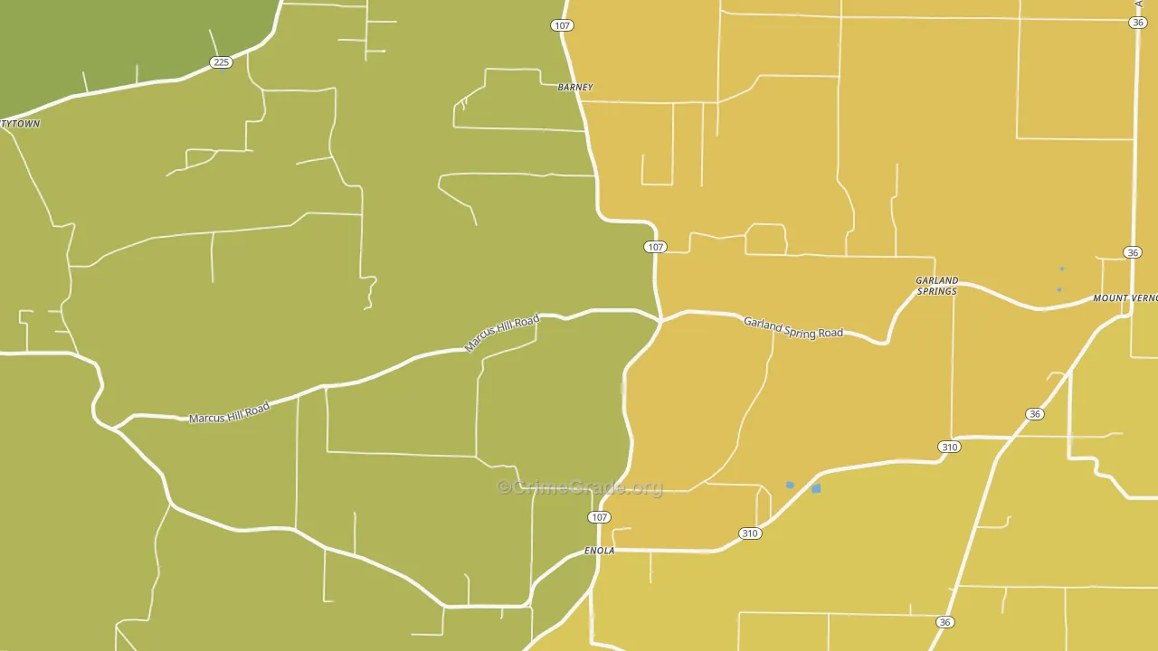 72047, AR Map of Vehicle Theft Rates