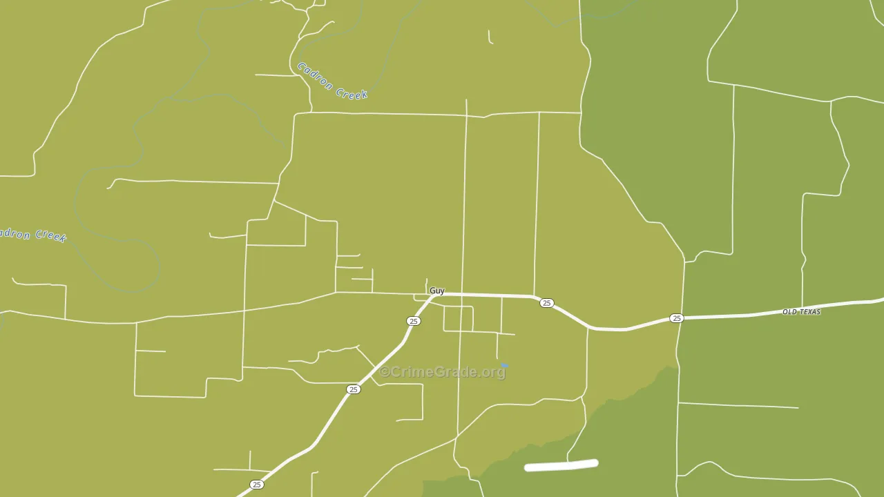 72061, AR Map of Vehicle Theft Rates