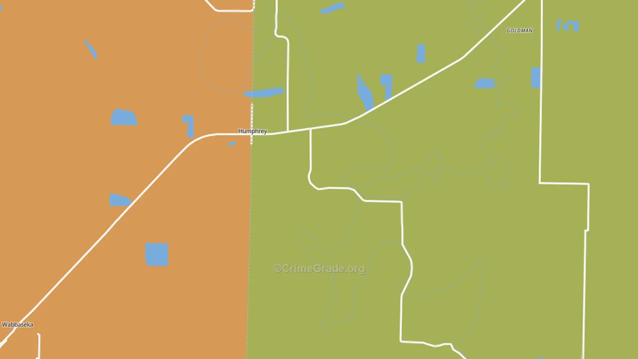 72073, AR Map of Vehicle Theft Rates