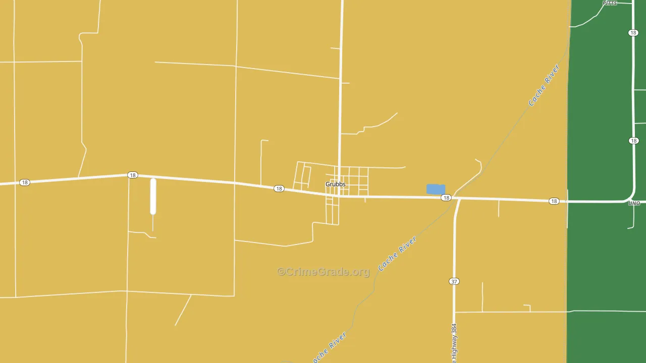72431, AR Map of Vehicle Theft Rates