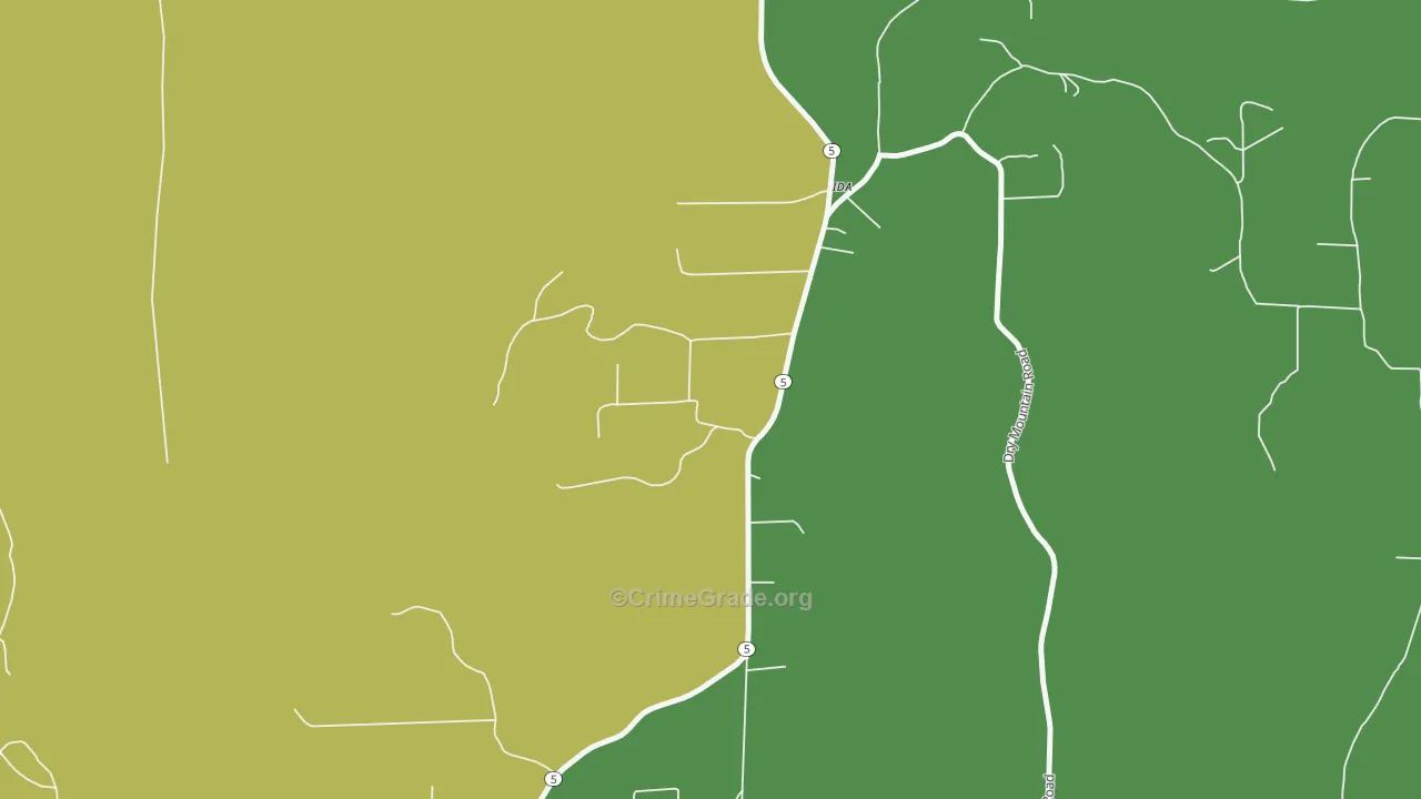 72546, AR Map of Vehicle Theft Rates