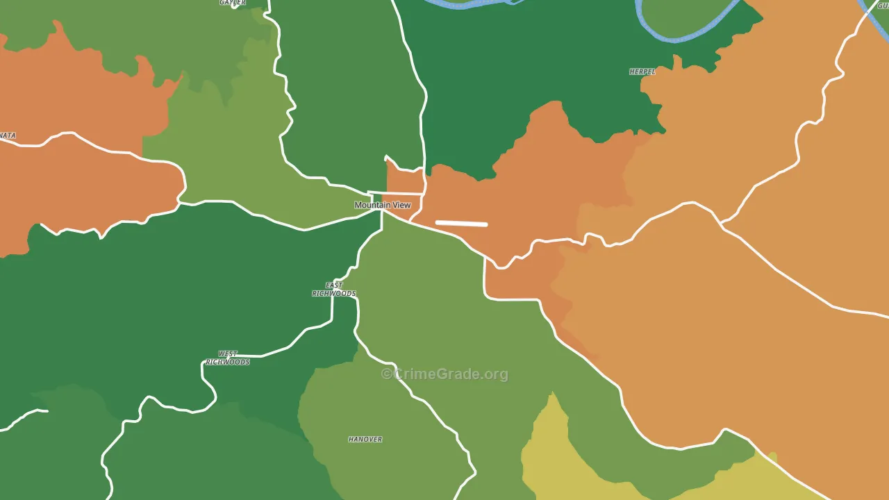 72560, AR Map of Vehicle Theft Rates