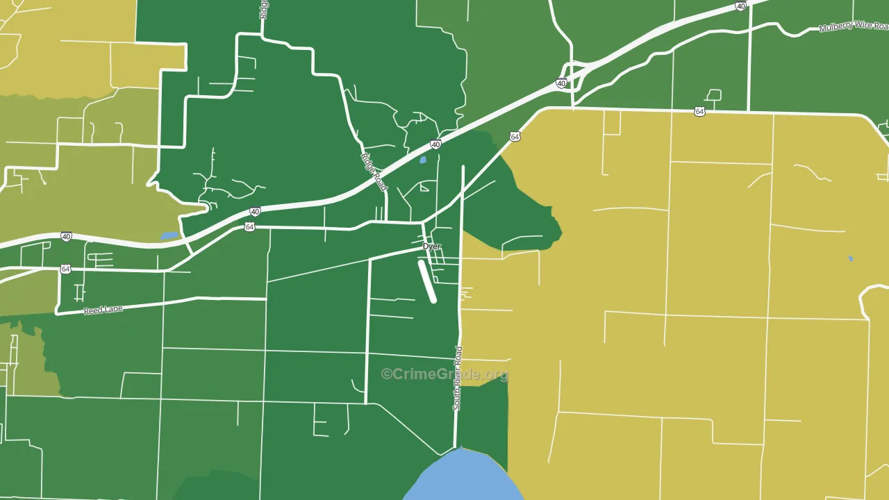72935, AR Map of Vehicle Theft Rates