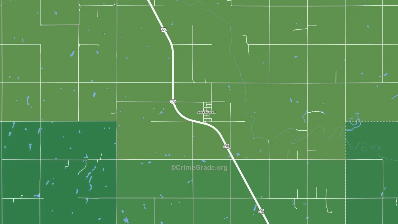 73043, OK Map of Vehicle Theft Rates