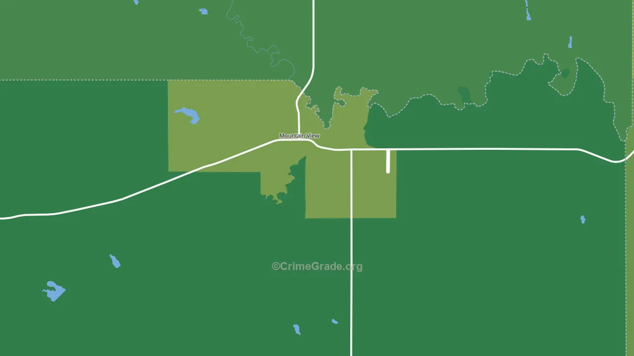 73062, OK Map of Vehicle Theft Rates