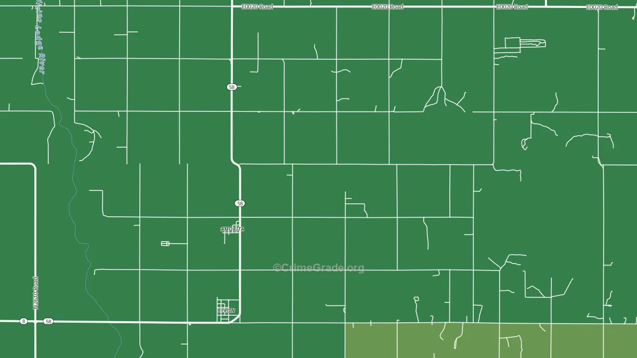 73719, OK Map of Vehicle Theft Rates