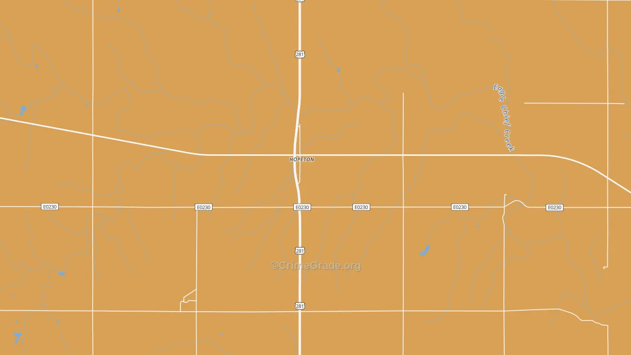 73746, OK Map of Vehicle Theft Rates