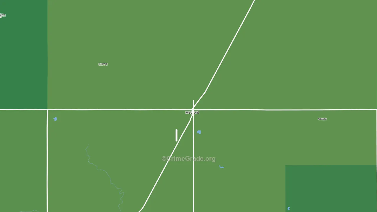 73759, OK Map of Vehicle Theft Rates