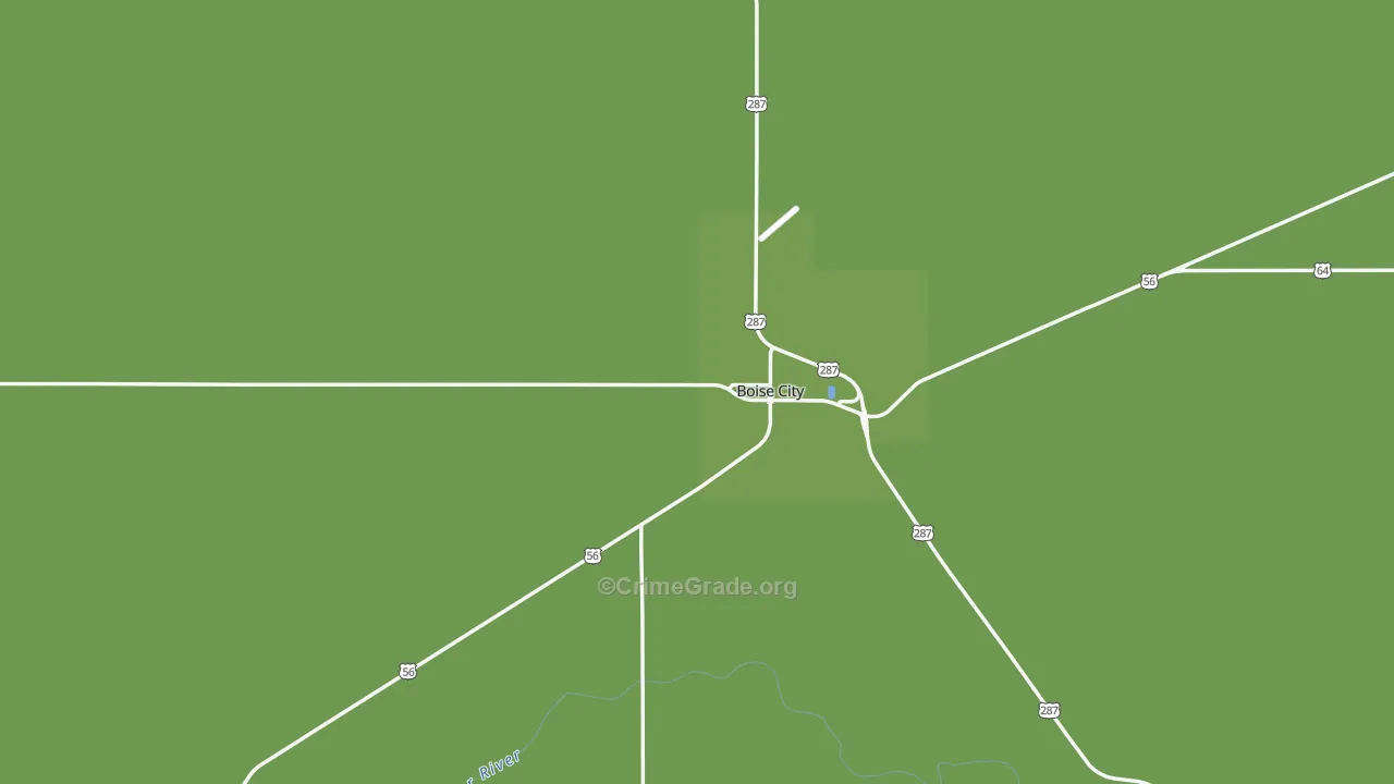 73933, OK Map of Vehicle Theft Rates