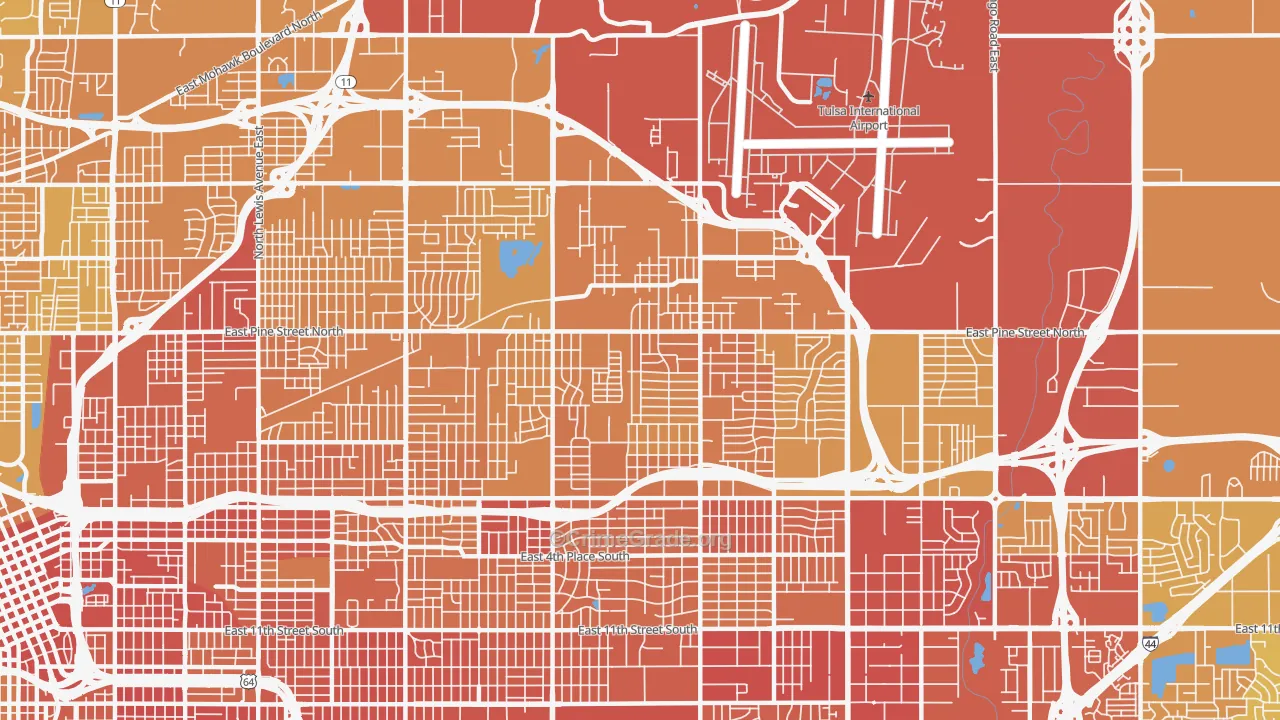 74115, OK Map of Vehicle Theft Rates