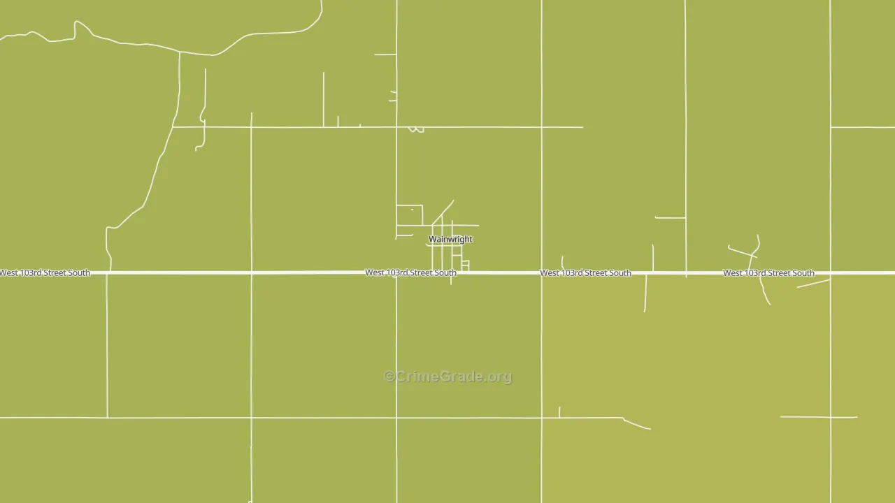 74468, OK Map of Vehicle Theft Rates