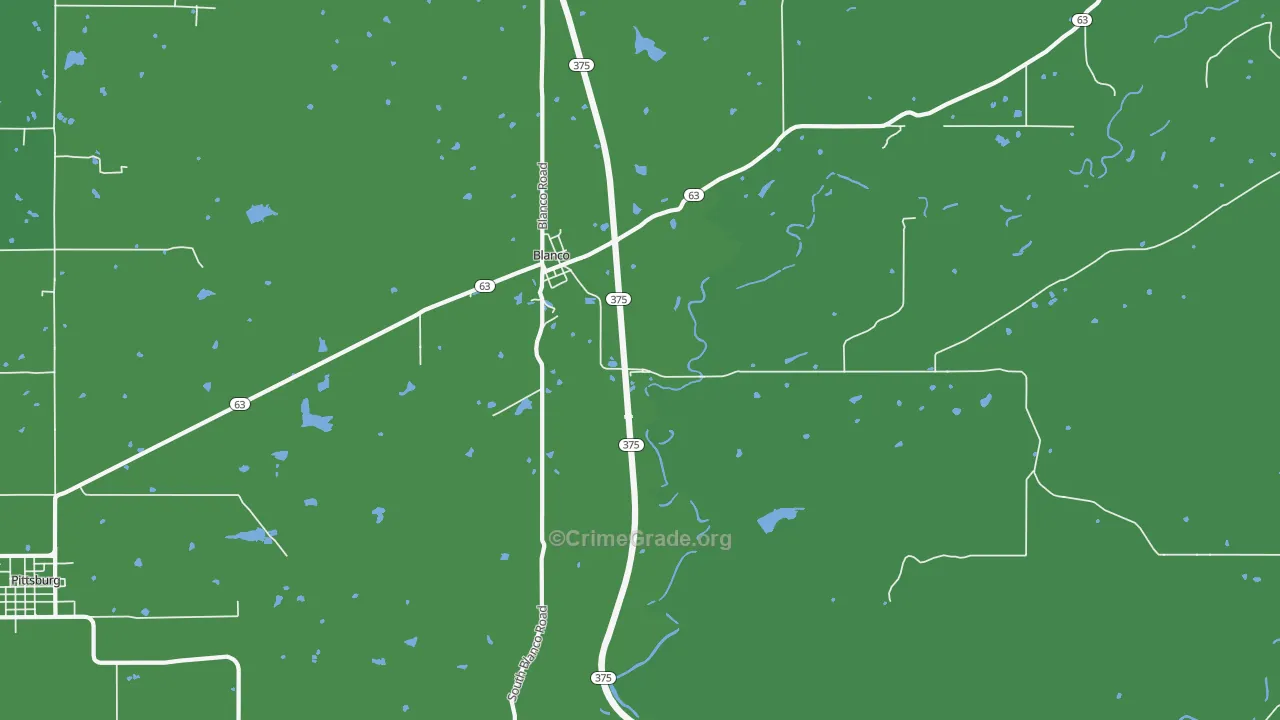 74528, OK Map of Vehicle Theft Rates