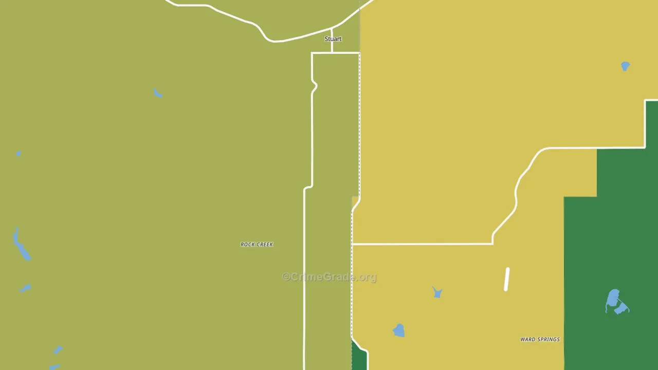 74570, OK Map of Vehicle Theft Rates