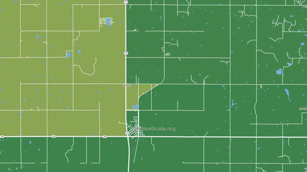 74826, OK Map of Vehicle Theft Rates