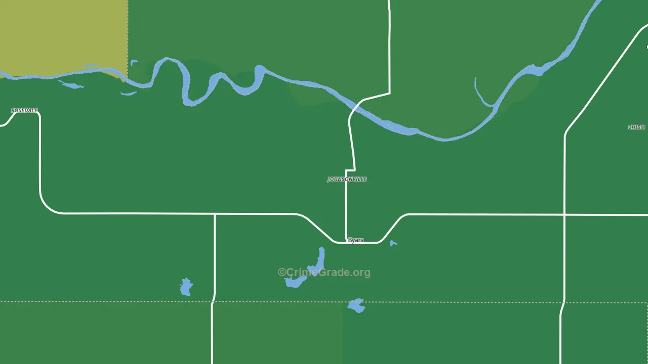 74831, OK Map of Vehicle Theft Rates