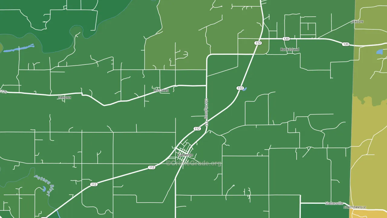 74932, OK Map of Vehicle Theft Rates