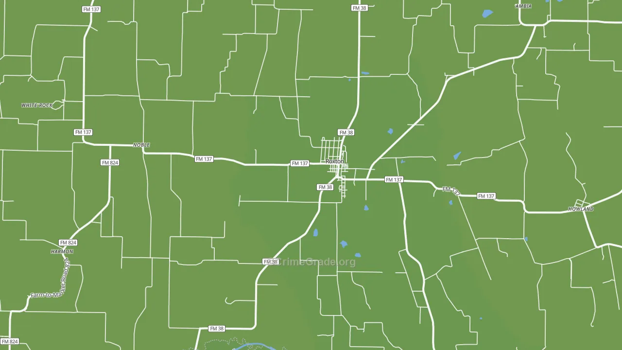75477, TX Map of Vehicle Theft Rates