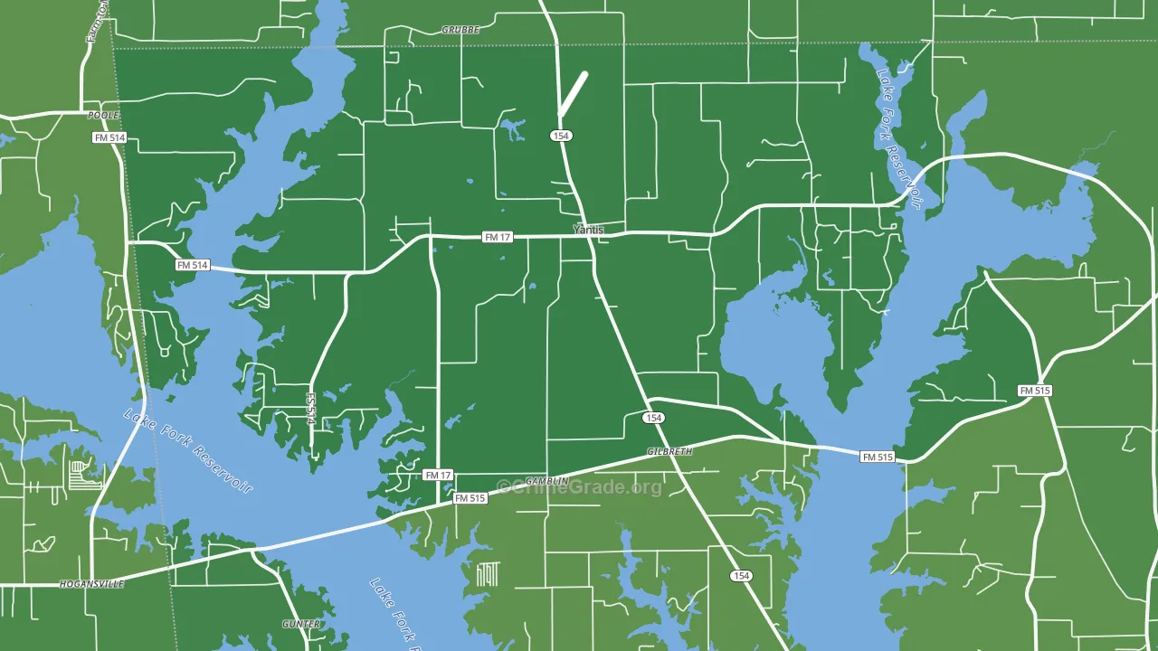 75497, TX Map of Vehicle Theft Rates
