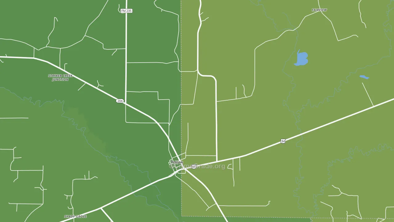75784, TX Map of Vehicle Theft Rates