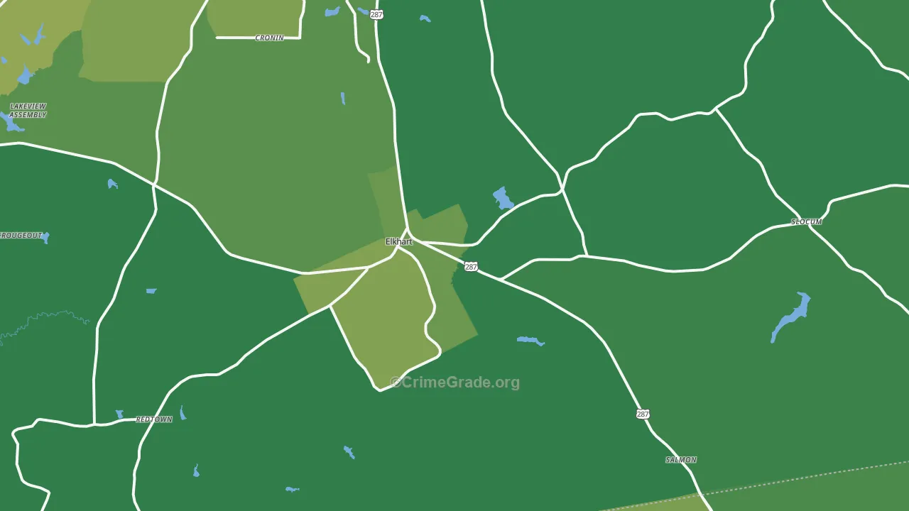 75839, TX Map of Vehicle Theft Rates
