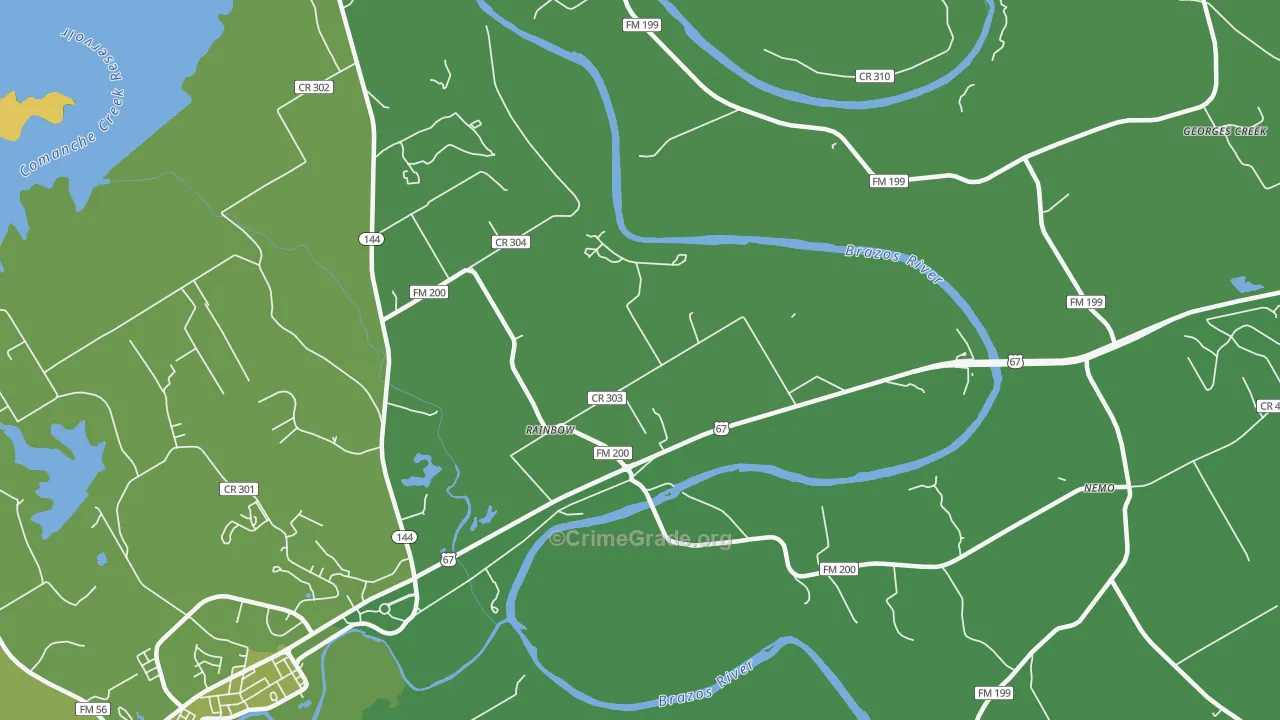 76077, TX Map of Vehicle Theft Rates