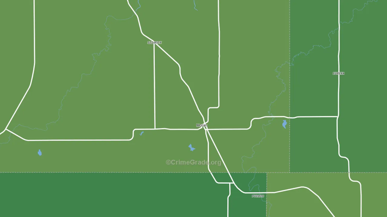 76464, TX Map of Vehicle Theft Rates