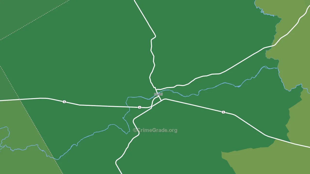 76649, TX Map of Vehicle Theft Rates
