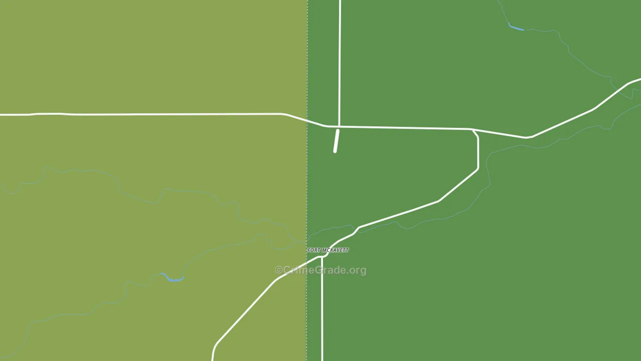 76841, TX Map of Vehicle Theft Rates