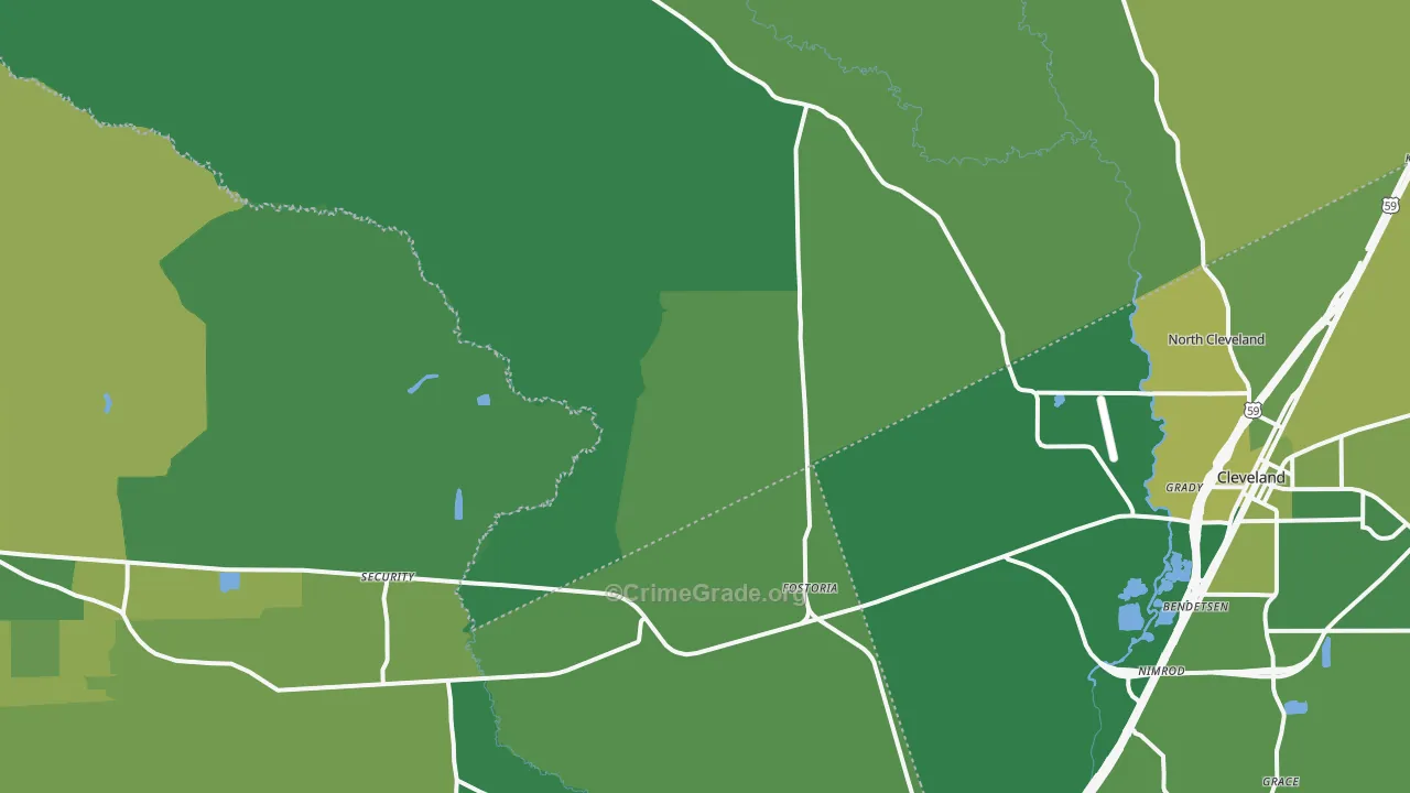 77328, TX Map of Vehicle Theft Rates