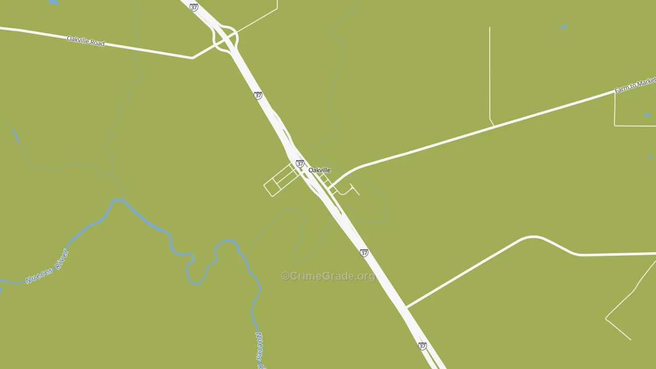 78060, TX Map of Vehicle Theft Rates