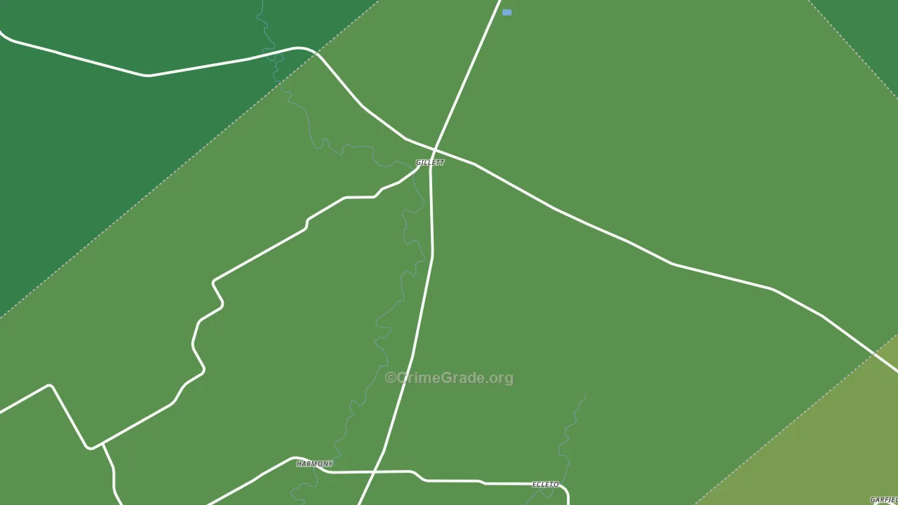 78116, TX Map of Vehicle Theft Rates